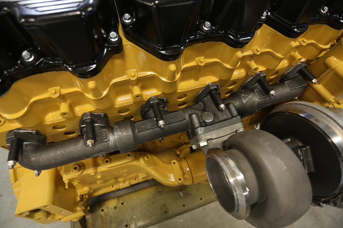 PDI Big Boss Exhaust Manifold — CAT 3406E / C15 / C16 (1994–2004)